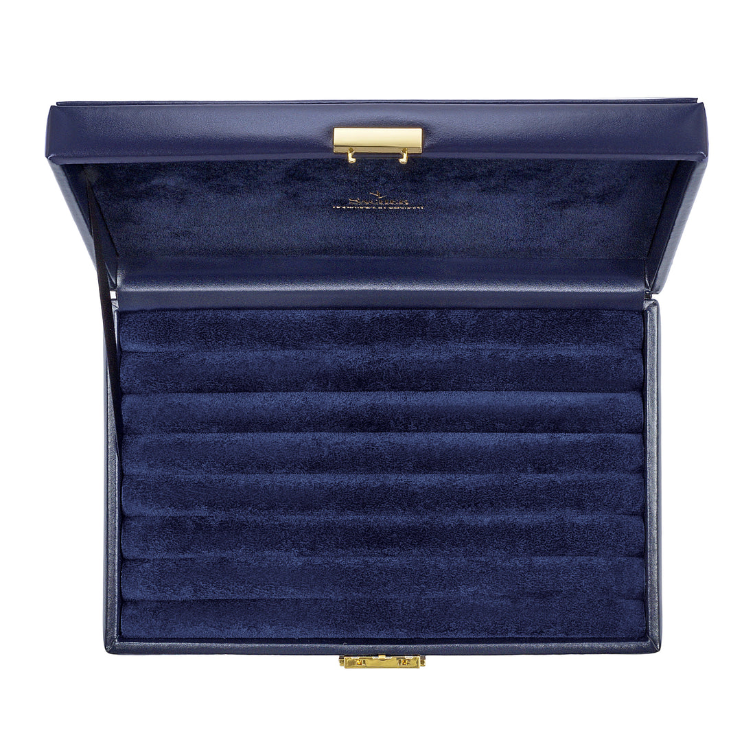 Ringæske acuro / navy (læder)