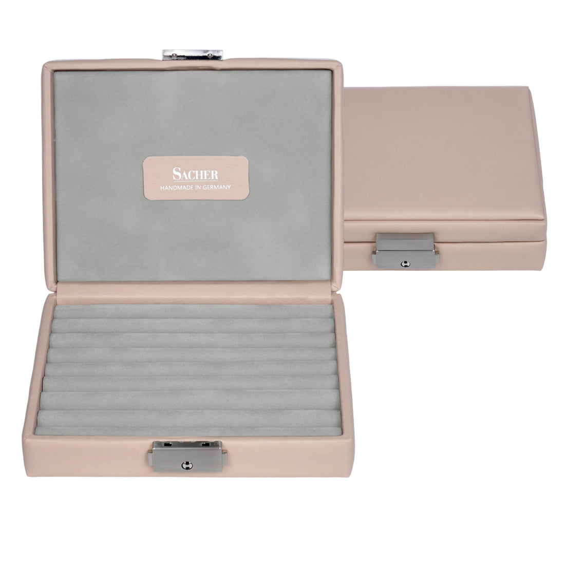 Ring case pastelo / rosé (leather)