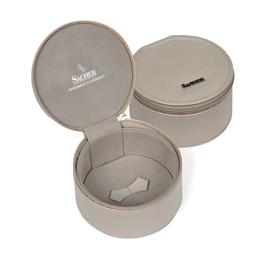 Betsy elegance smykkeskrin / sand (fuld koskind)