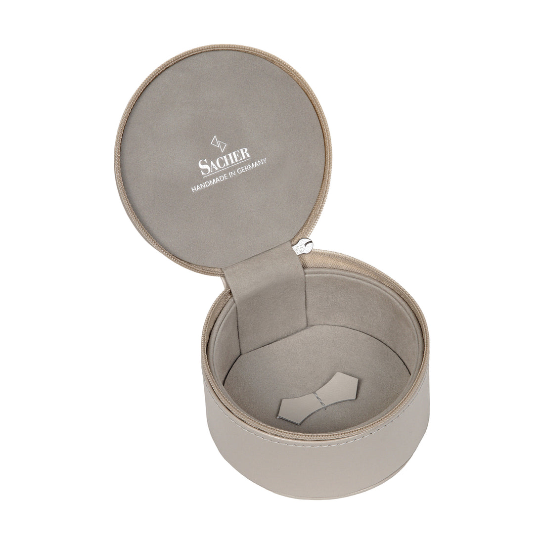 Betsy elegance smykkeskrin / sand (fuld koskind)