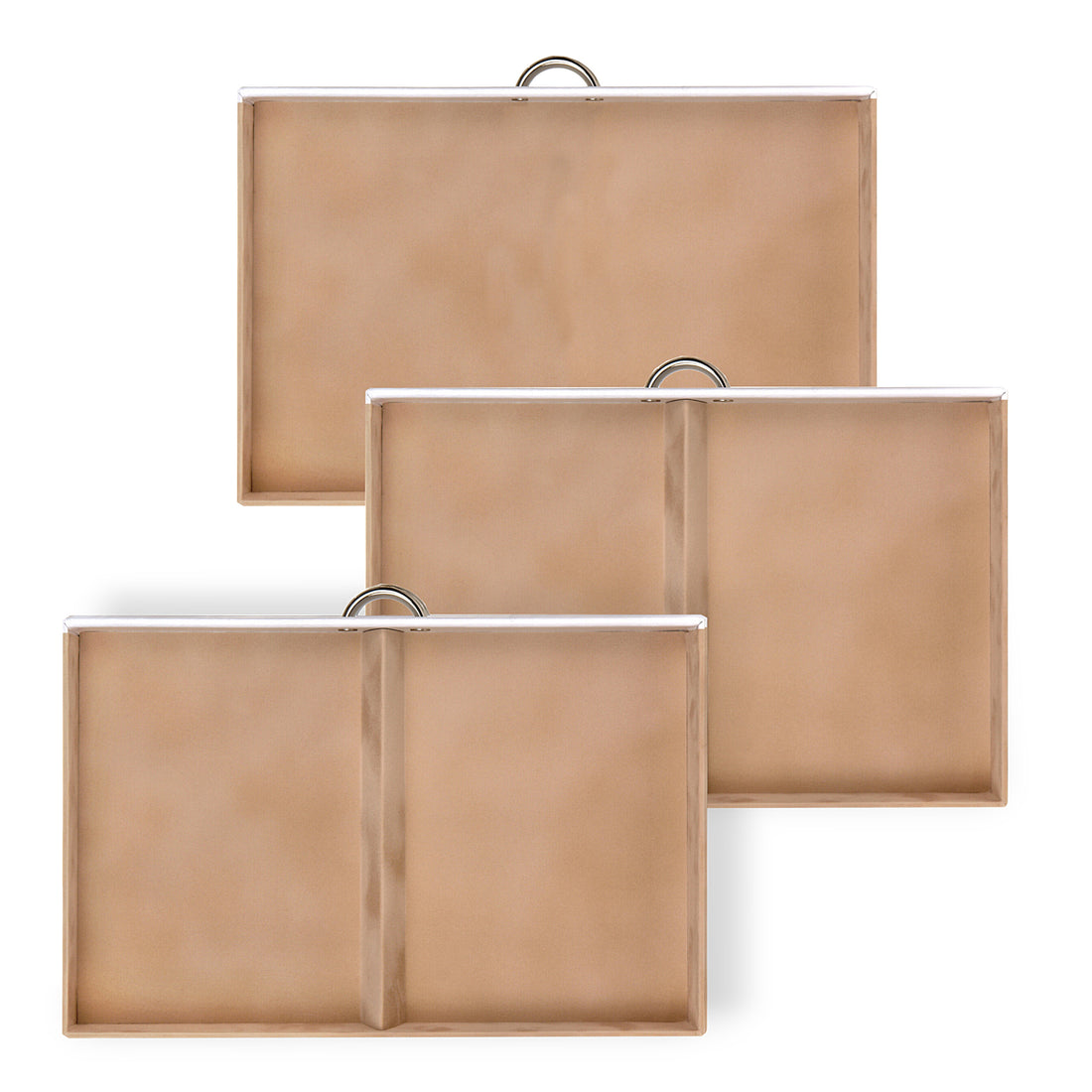 Victoria vario jewellery case / white (leather)