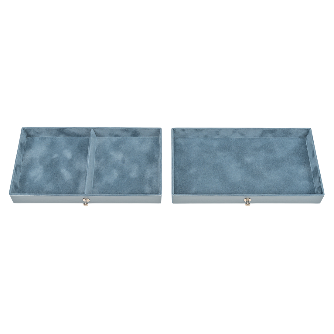 Jewelry box Elly pastelo / light blue (leather)