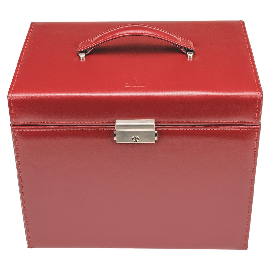 Nancy jewelry box amadora / red (leather)