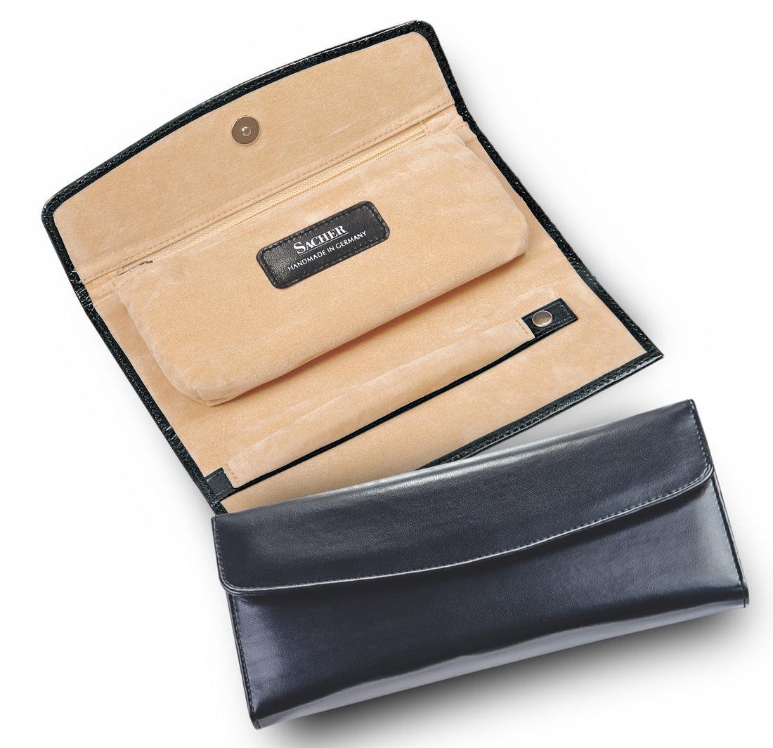 Smykkerulle new classic / sort (fuld koskind)