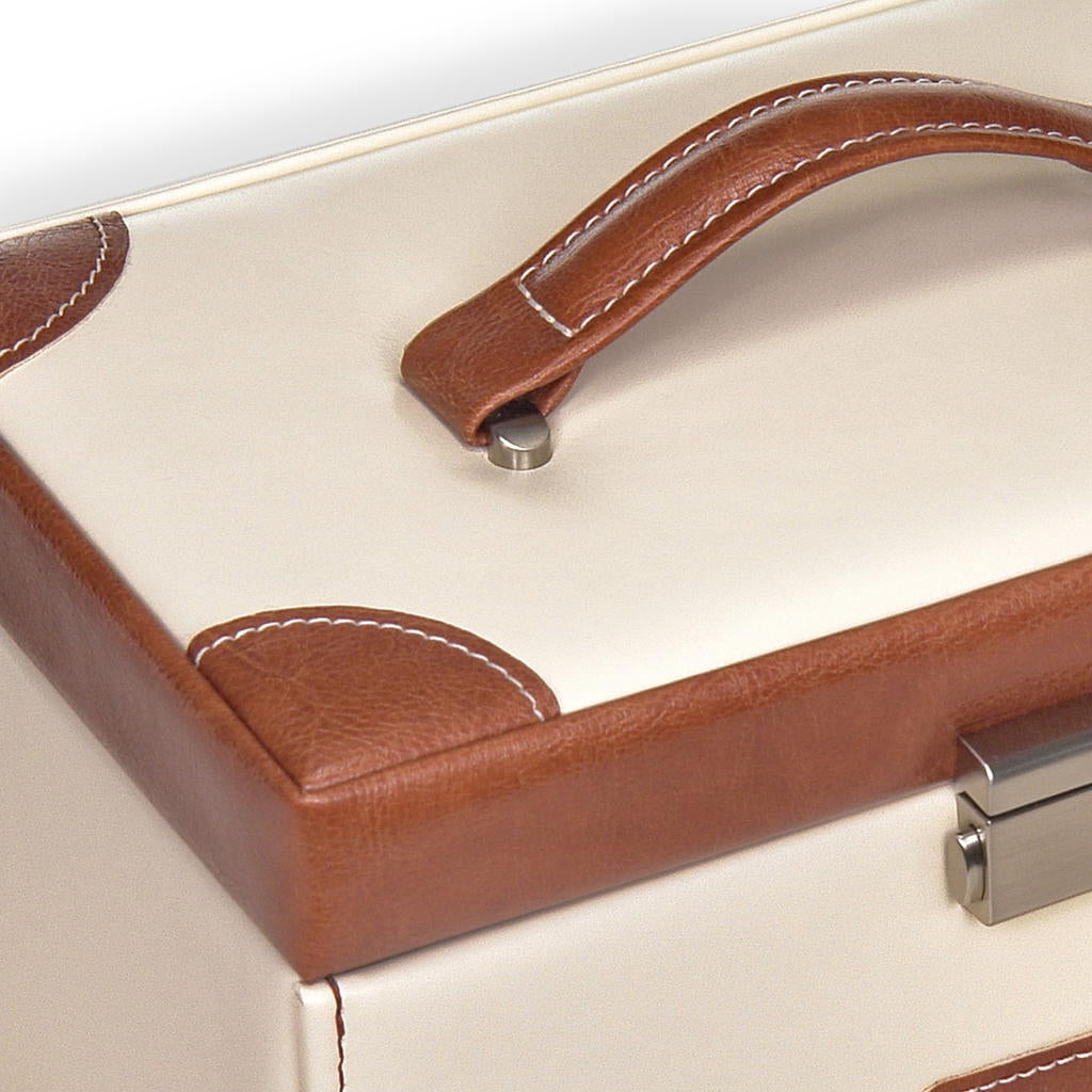 Smykkeskrin Elly travel / creme