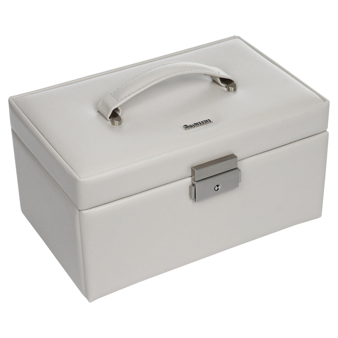 Smykkeskrin Elly elegance / sand (fuld koskind)