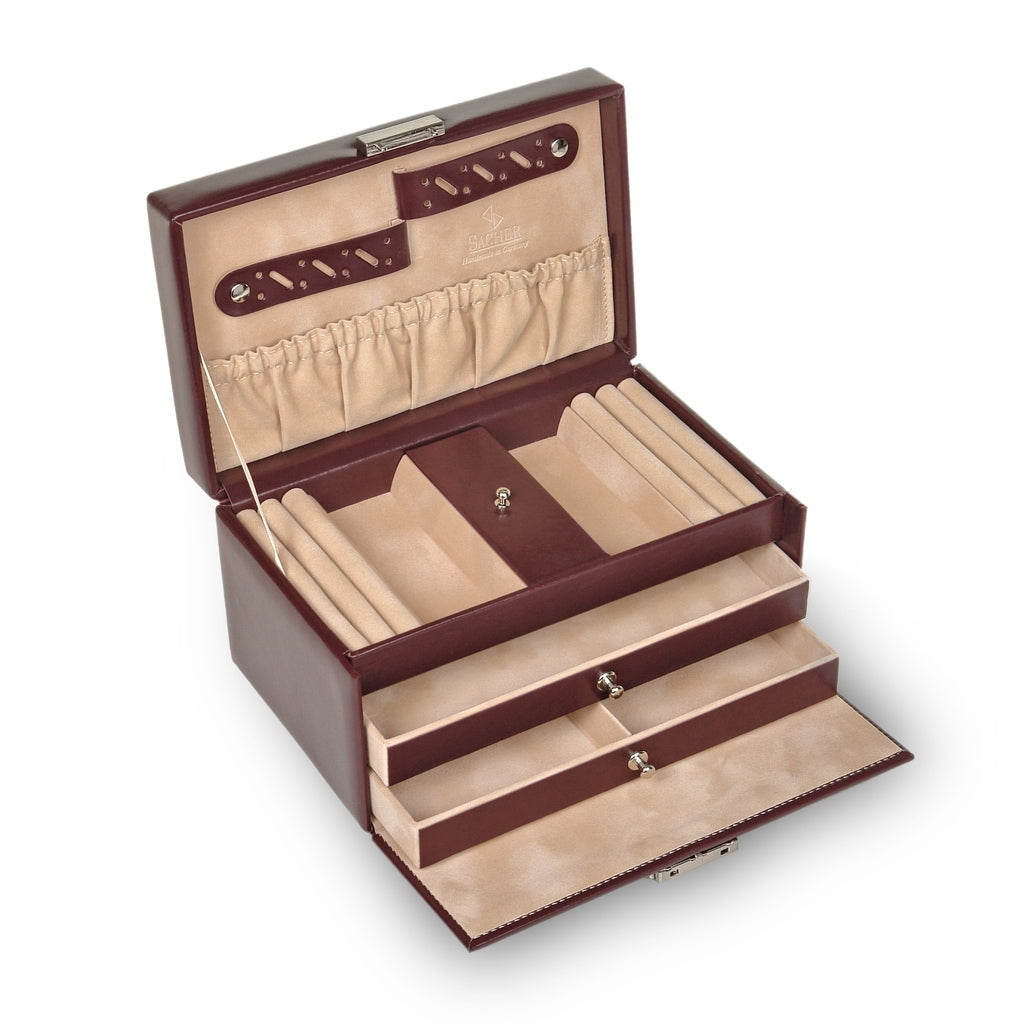 Smykkeskrin Eva new classic / bordeaux