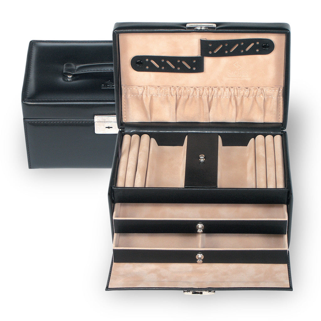 Jewellery box Eva new classic / black