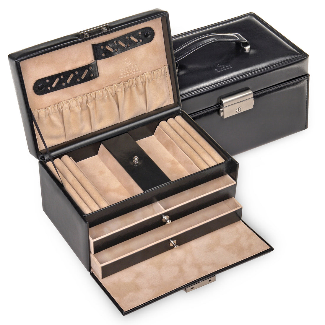 Jewellery box Eva new classic / black
