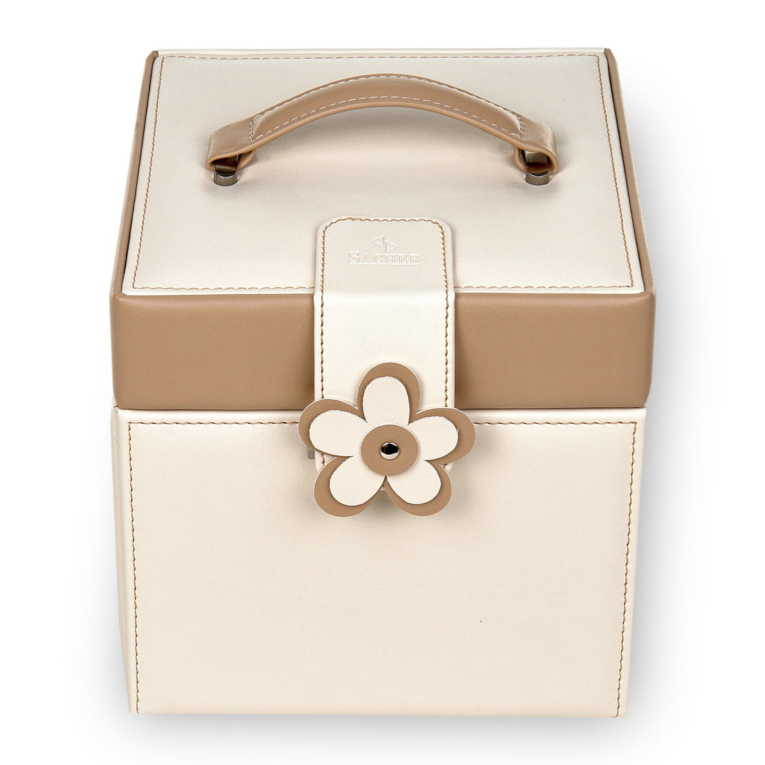 Jewellery box Erika bella fiore / cream