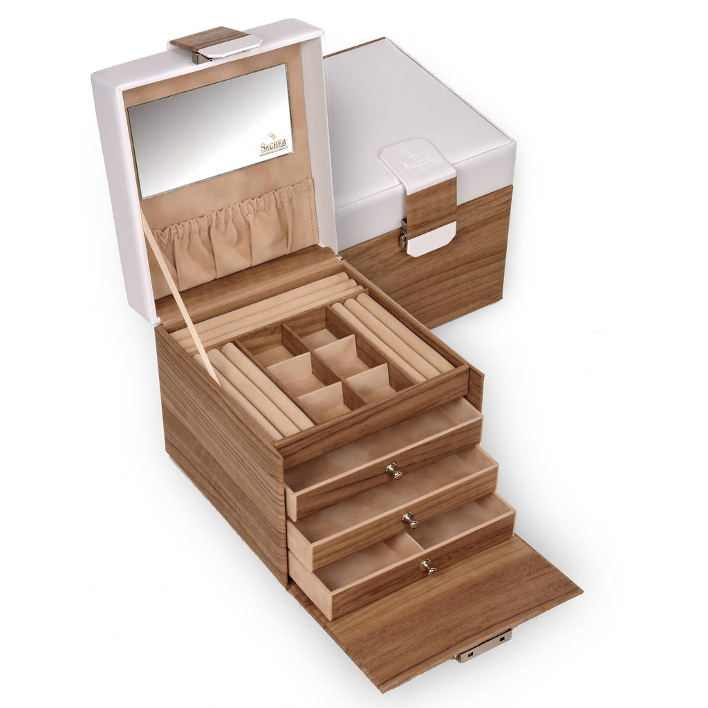 Jewellery box Evita nordic style / nordic oak