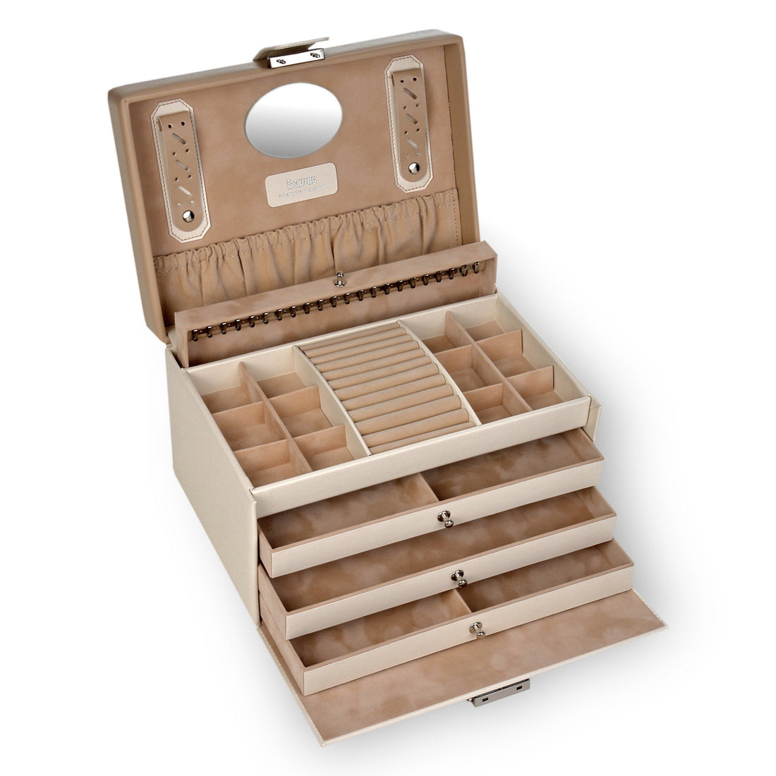 Jewellery box Jasmin bella fiore / cream