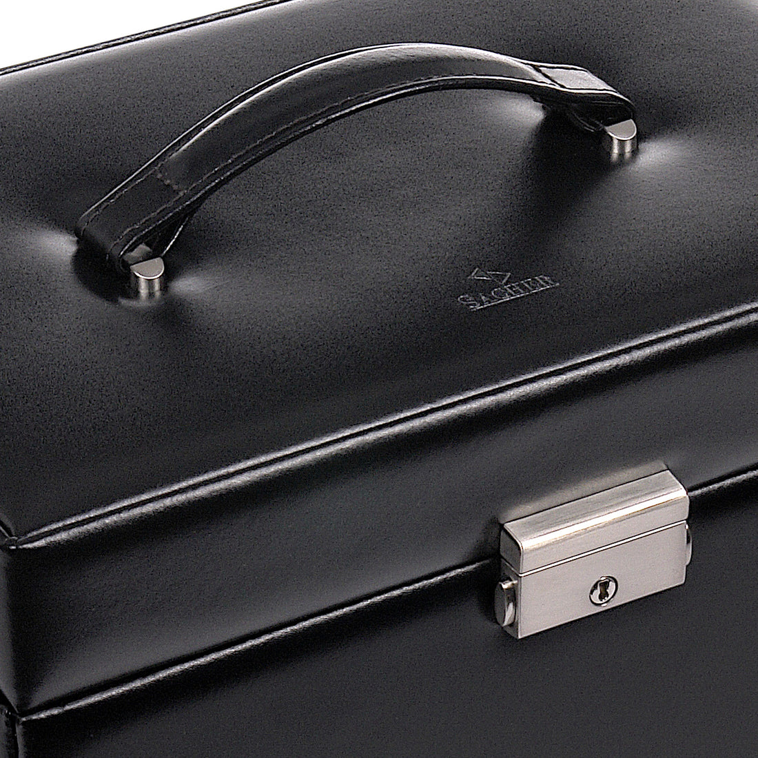 Jewellery box Katja new classic / black (leather)
