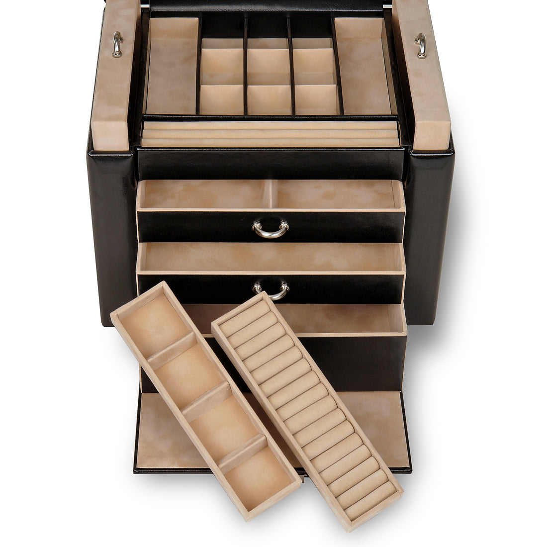 Jewellery box Marta new classic / black (leather)