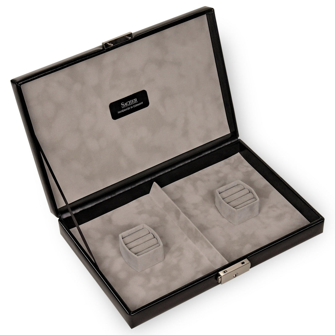Case for jewellery sets VARIO CASO vario caso / black (leather)