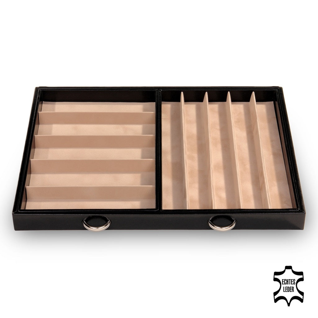 Jewellery chest Grand VARIO vario / black (leather)